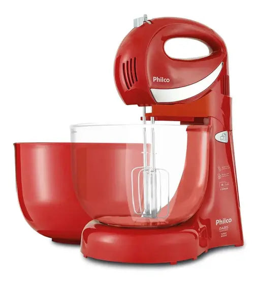Batedeira Philco Paris Cristal Maxx Vermelha 400w Cor Vermelho 127V